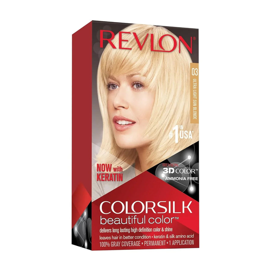 Revlon Color Silk Beautiful Hair Color 03 Ultra Light Sun Blonde