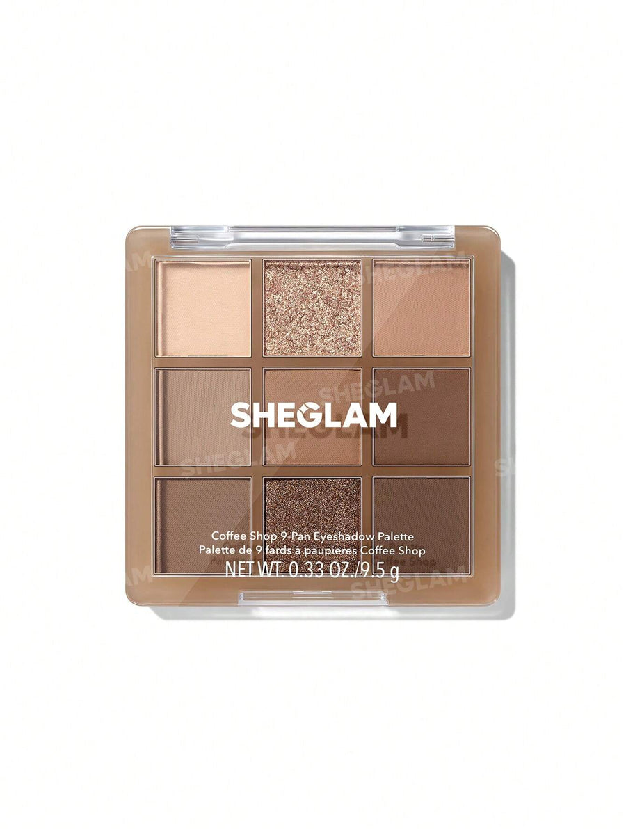 Sheglam Coffee Shop 9 Pan Eyeshadow Palette Coffee Shop