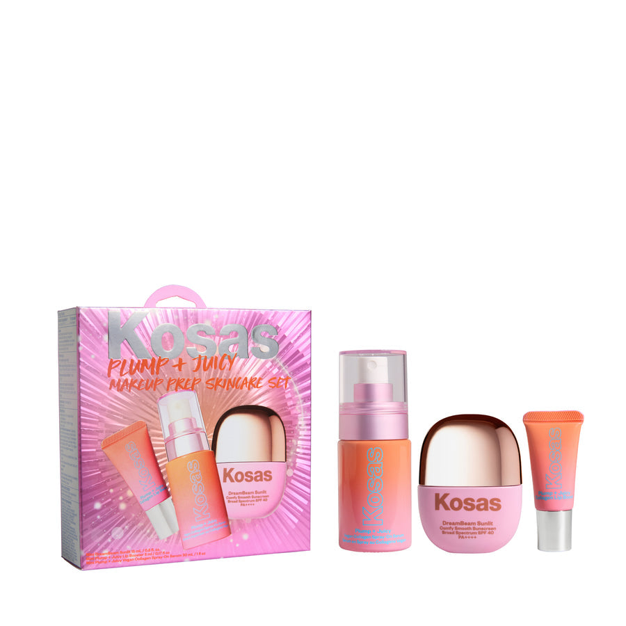Kosas Plump + Juicy Makeup Prep Skincare Set