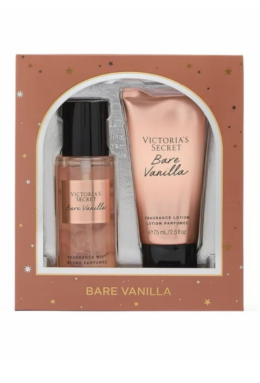 Victoria’s Secret Bare Vanilla Mini Mist & Lotion Gift Box Set