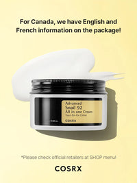 COSRX Advanced Snail 92  All in one Cream