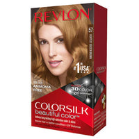Revlon Color Silk Beautiful Hair Color 57 Lightest Golden Brown