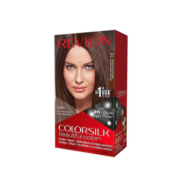Revlon Color Silk Beautiful Hair Color 27 Deep Rich Brown