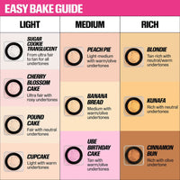 HUDA BEAUTY Easy Bake loose powder sample