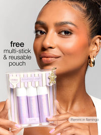 Tarte cheek soufflé maracuja juicy multi-stick trio