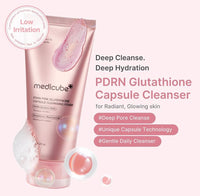 Medicube PDRN Pink Glutathione Capsule Cleansing Foam