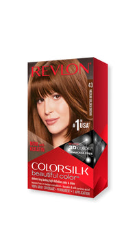 Revlon Color Silk Beautiful Hair Color 43 Medium Golden Brown