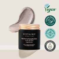 Mary & May Vegan Blackberry Complex Glow Wash Off Pack