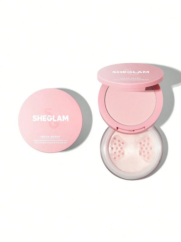 SHEGLAM POWDER DUO FACE & UNDER EYE  POWDER DUO
