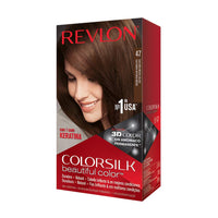 Revlon Color Silk Beautiful Hair Color 47 Medium Rich Brown