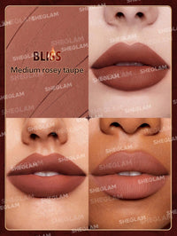 Sheglam Dynamatte Boom Long-Lasting Matte Lipstick (Ember Rose Version)
