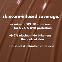 ELF Skin Tint Light Coverage Dewy Finish SPF 50