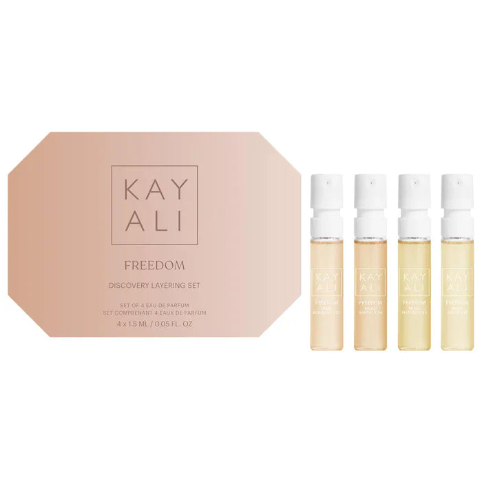 KAYALI 
FREEDOM Discovery Layering Sampler Set