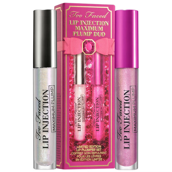 Too Faced Lip Injection Maximum Plump Lip Gloss Duo (sold separately without box)