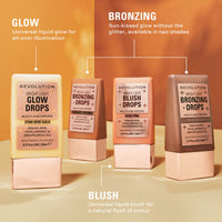 Makeup Revolution Bright Light Blush Drops Pink Rosie
