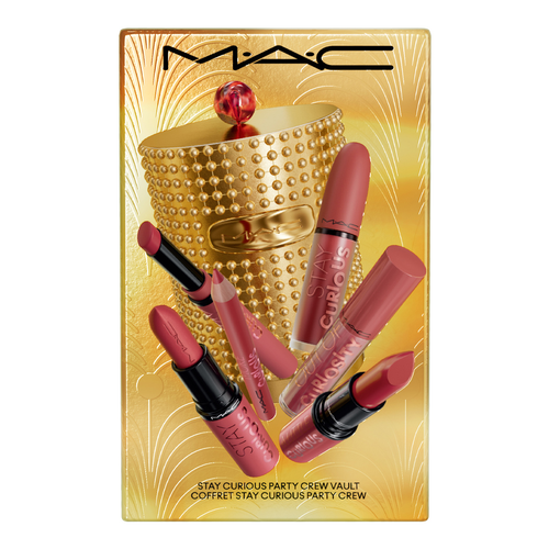 MAC Stay Curious Party Crew Vault Gift Set (Holiday Limited Edition)