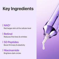 Numbuzin No.9 NAD+ Retinol Volumetox Eye Cream