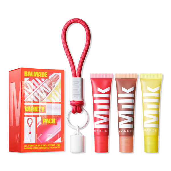 Milk BALMADE Variety Pack Full-Size Hydrating Lip Balm Trio