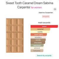 Sabrina Carpenter Sweet Tooth Caramel Dream Eau de Parfum