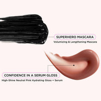 IT COSMETICS MINI MASCARA & LIP GLOSS MAKEUP GIFT SET