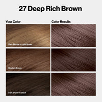 Revlon Color Silk Beautiful Hair Color 27 Deep Rich Brown