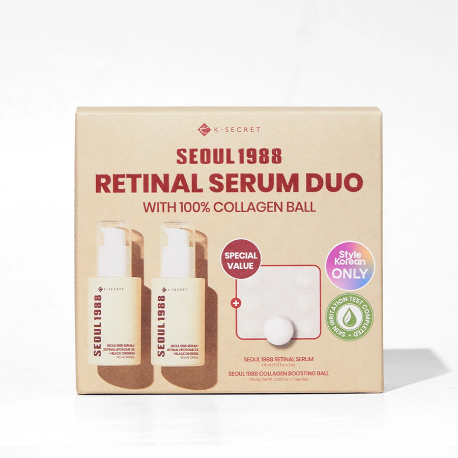 K secret SEOUL 1988 Retinal Serum Duo Set