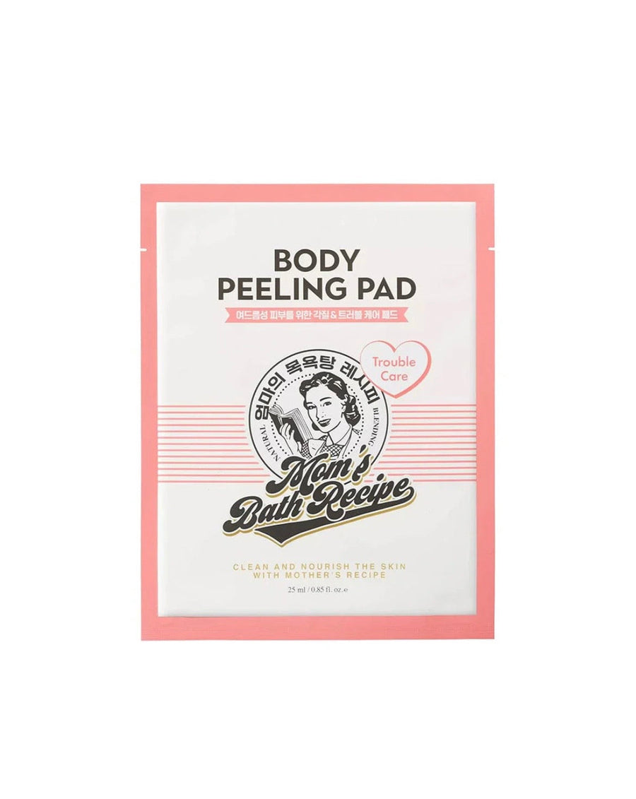Mom's Bath Recipe Body Peeling Pad Trouble Care