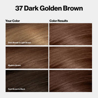 Revlon Color Silk Beautiful Hair Color 37 Dark Golden Brown