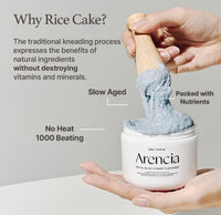 Arencia Fresh Blue Hyssop Rice Mochi Cleanser