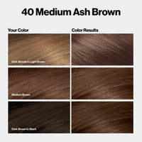 Revlon Color Silk Beautiful Hair Color 40 Medium Ash Brown