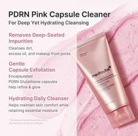 Medicube PDRN Pink Glutathione Capsule Cleansing Foam