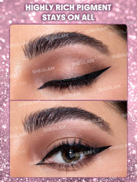 Sheglam Rosé Line & Define Waterproof Liquid Eyeliner-Black