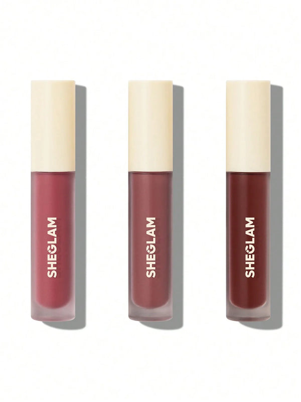 Sheglam Matte Allure Mini Liquid Lipstick Set- After The Moment
