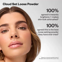 Kosas Brighten & Blur Set Color Corrector + Mini Setting Powder