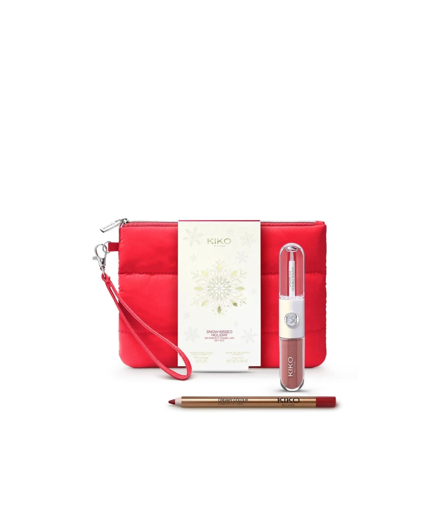 KIKO MILANO Snow Kissed Holiday My Perfect Combo Lips Gift Set