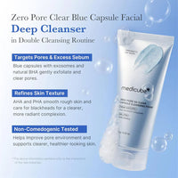 Medicube Facial Cleanser Zero Pore Capsule Cleansing Foam