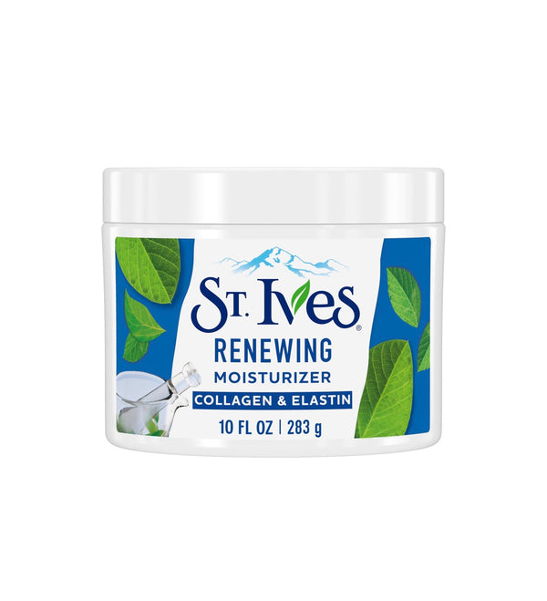 St.Ives facial moisturizer renewing skin collagen & elastin
