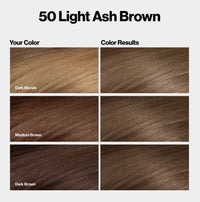 Revlon Color Silk Beautiful Hair Color 50 Light Ash Brown