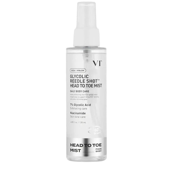 Vt Cosmetics Glycolic Reedle Shot Head To Toe Mist