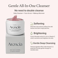 Arencia Fresh Green Rice Cleanser + Roseship Cleanser Bundle (EXCLUSIVE)