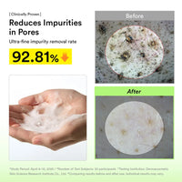 Abib Pore Clay Pack Cleanser Heartleaf Charcoal Foam