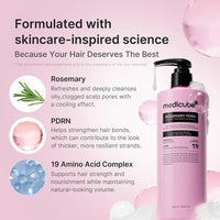 Medicube Rosemary PDRN Cooling Thickening Shampoo