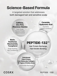 COSRX PEPTIDE-132 Ultra Perfect Hair Bonding Shampoo