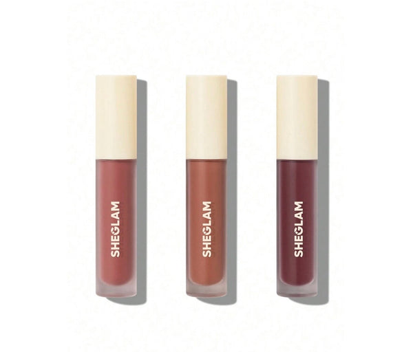 Sheglam Matte Allure Mini Liquid Lipstick Set - Feel Real