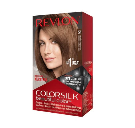 Revlon Color Silk Beautiful Hair Color 54 Light Golden Brown