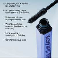 KOSAS Soulgazer Mascara
Lengthening + Lifting Peptide Mascara (mini size)