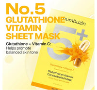 NUMBUZIN No.5 Glutathione Vitamin Concentrated Mask