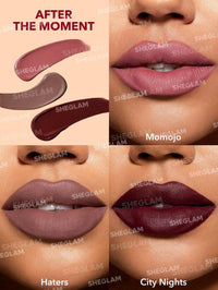 Sheglam Matte Allure Mini Liquid Lipstick Set- After The Moment