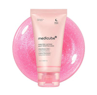 MEDICUBE PDRN PINK CAFFEINE NIGHT WRAPPING MASK