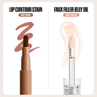 HUDA BEAUTY Make Out Sesh Lip Stain and Lip Gloss Duos
